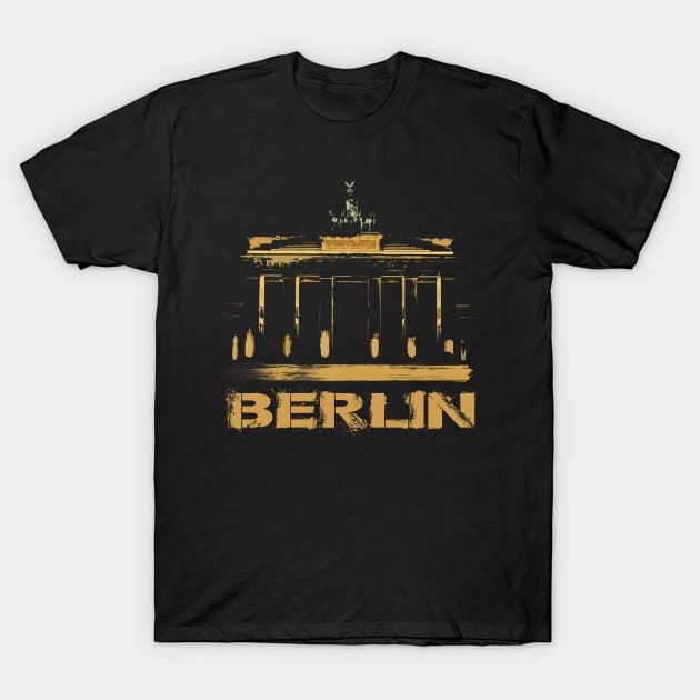 Brandenburg Gate, Brandenburger Tor T-Shirt by hottehue